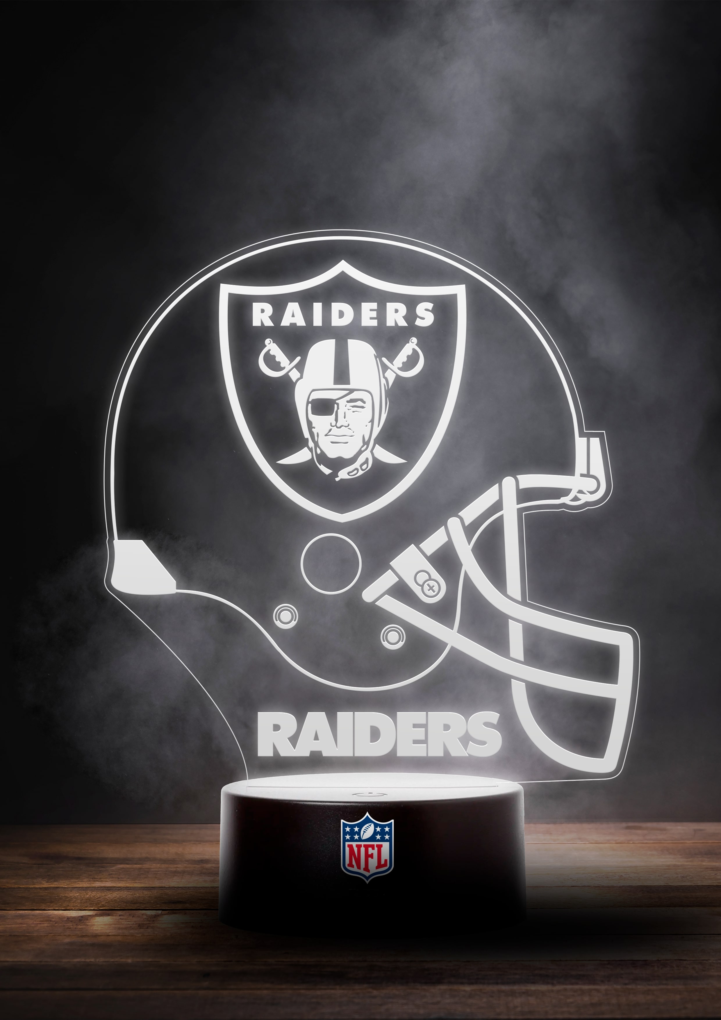Las Vegas Raiders NFL LED-Licht "HELM"
