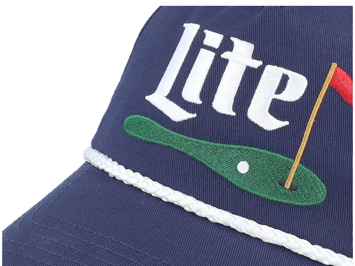 Cap Miller Lite Roscoe Golf