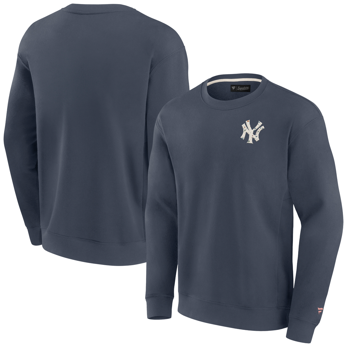 New York Yankees Terrazzo Fleece Crew Sweatshirt