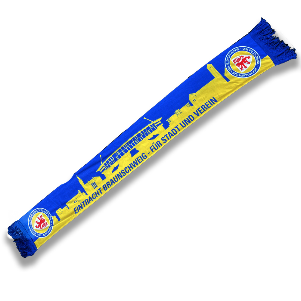 Eintracht Braunschweig Polyesterschal Skyline
