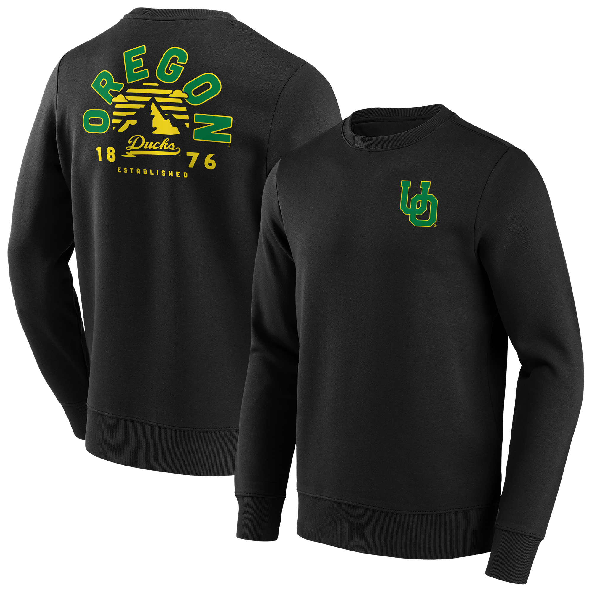Oregon Ducks Hometown Graphic Crew Sweatshirt