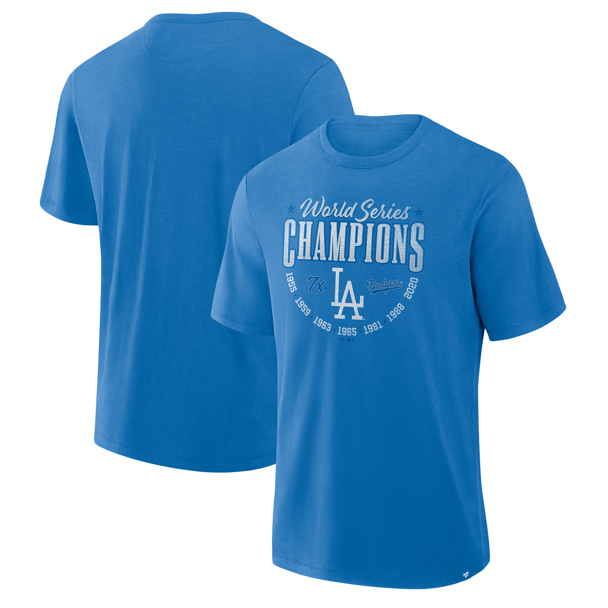 Los Angeles Dodgers 1958-71 Retro Stadium Slub Tee