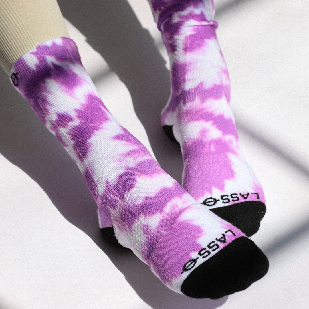 Performance Compression Socks Amethyst Purple