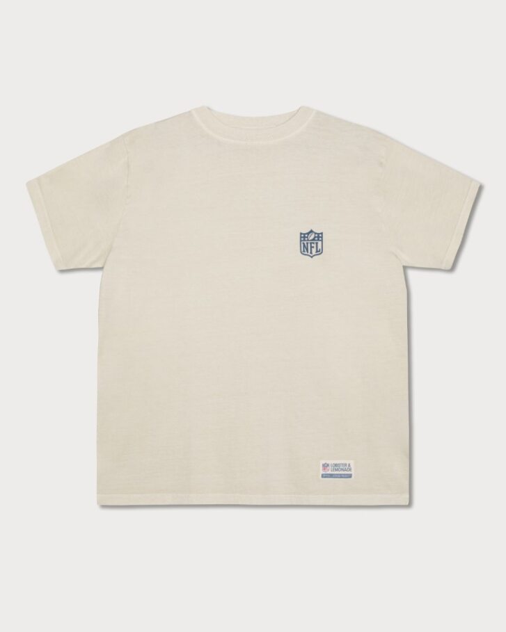 NFL Shield 89 Band T-Shirt cream