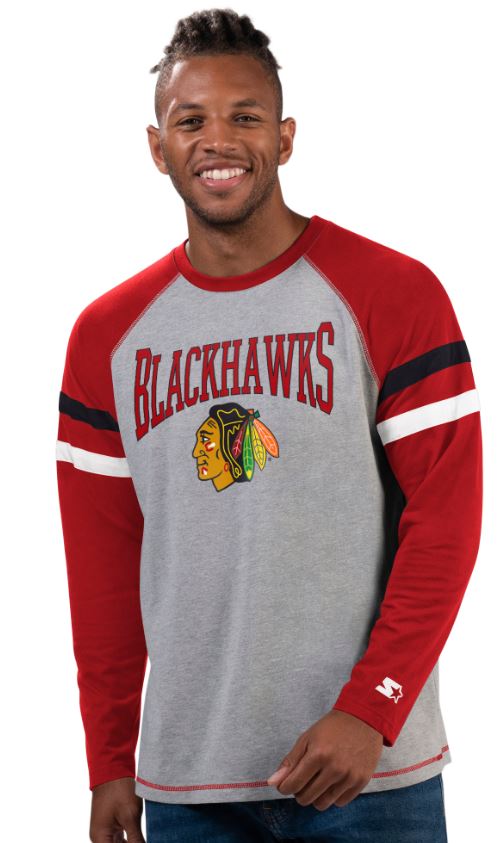 Chicago Blackhawks Starter Kick off Longsleeve