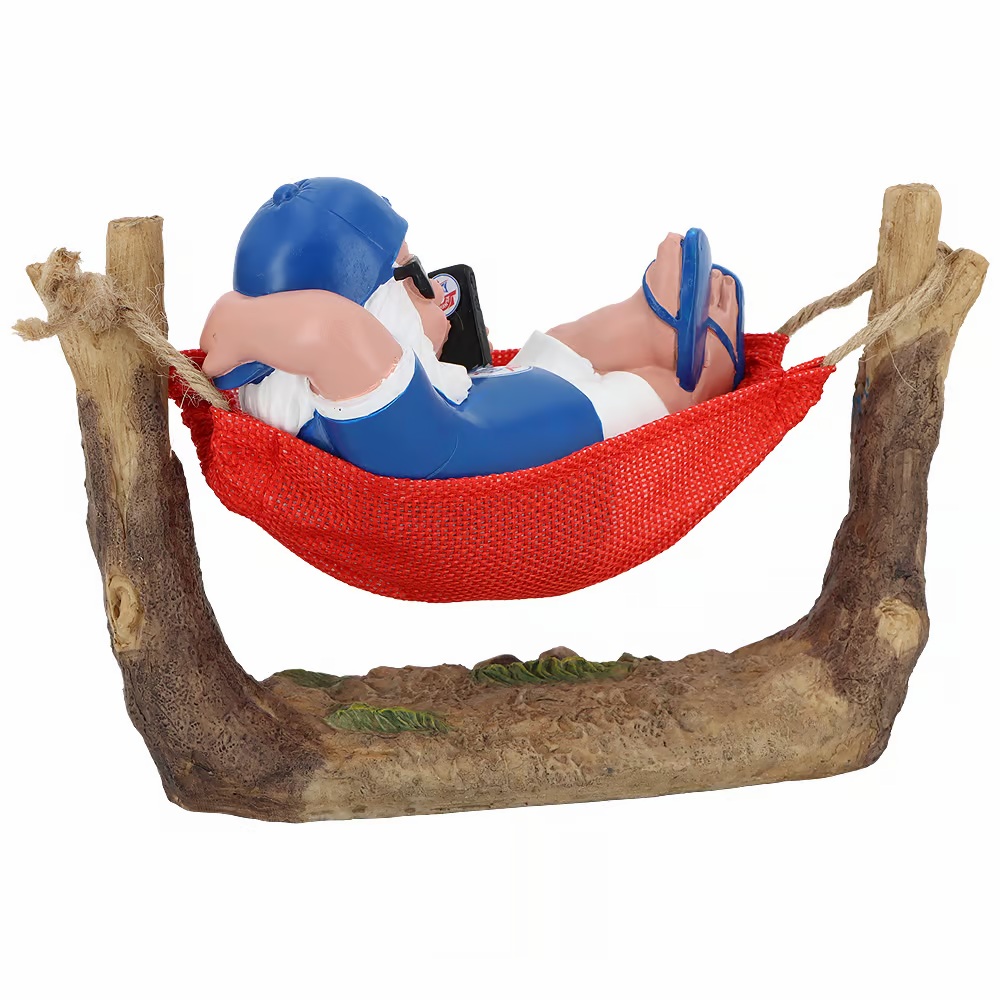 Hansa Rostock Gartenzwerg Hängematte, 22x8x13 cm