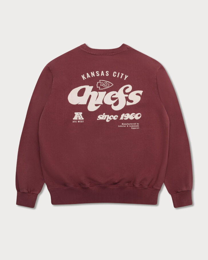 Kansas City Chiefs 96 Box Sweater maroon