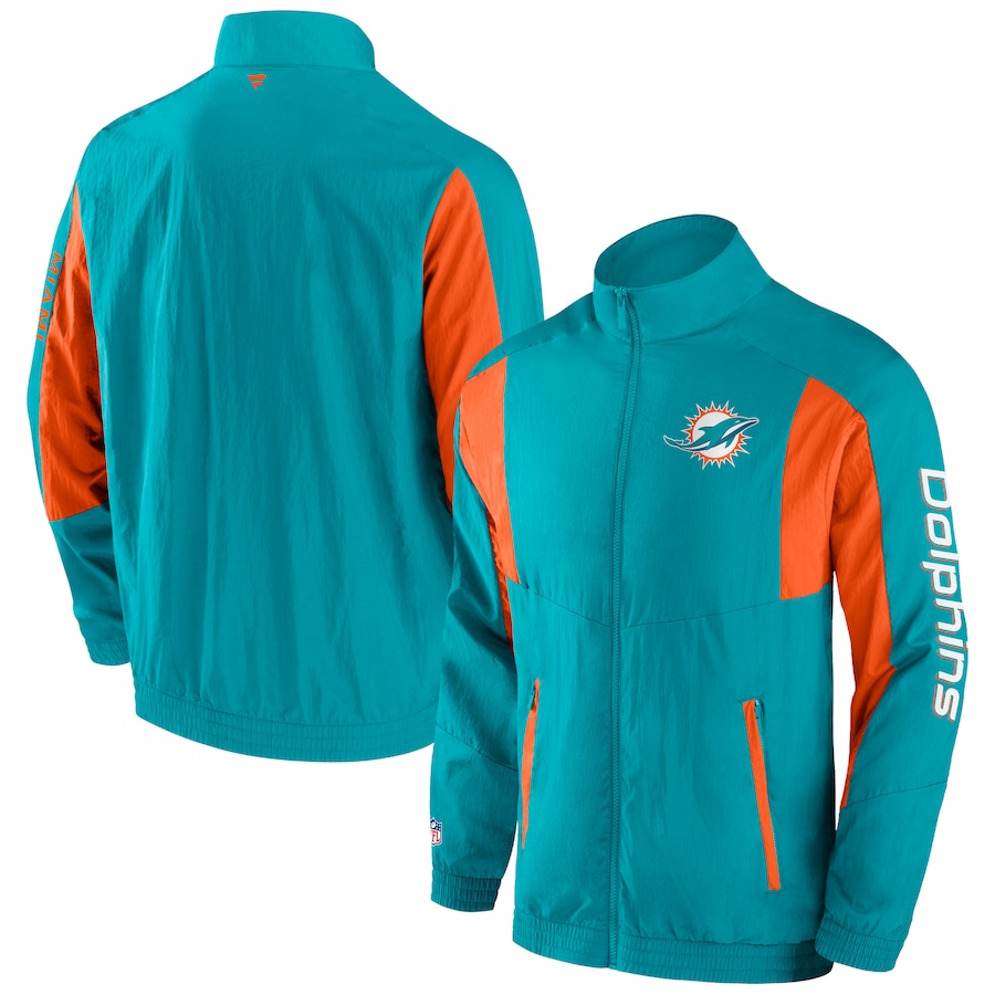 Miami Dolphins Woven Track Jacket