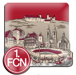 1. FC Nürnberg Magnet Skyline 3D