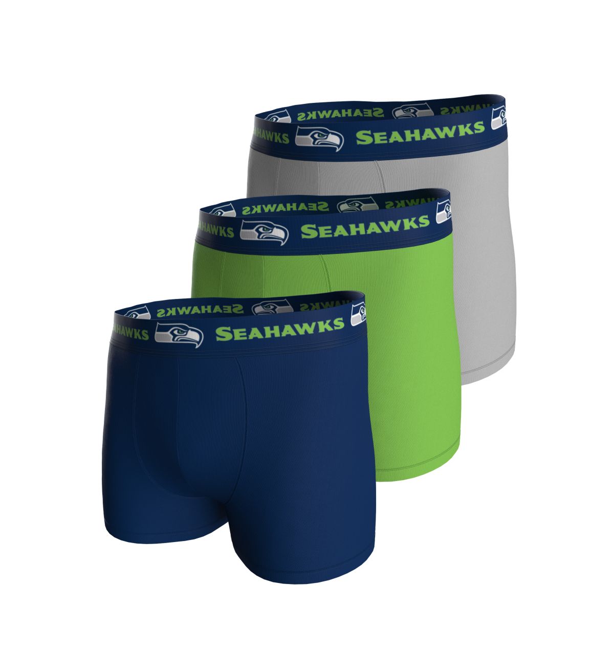 Seattle Seahawks 3pk Boxers