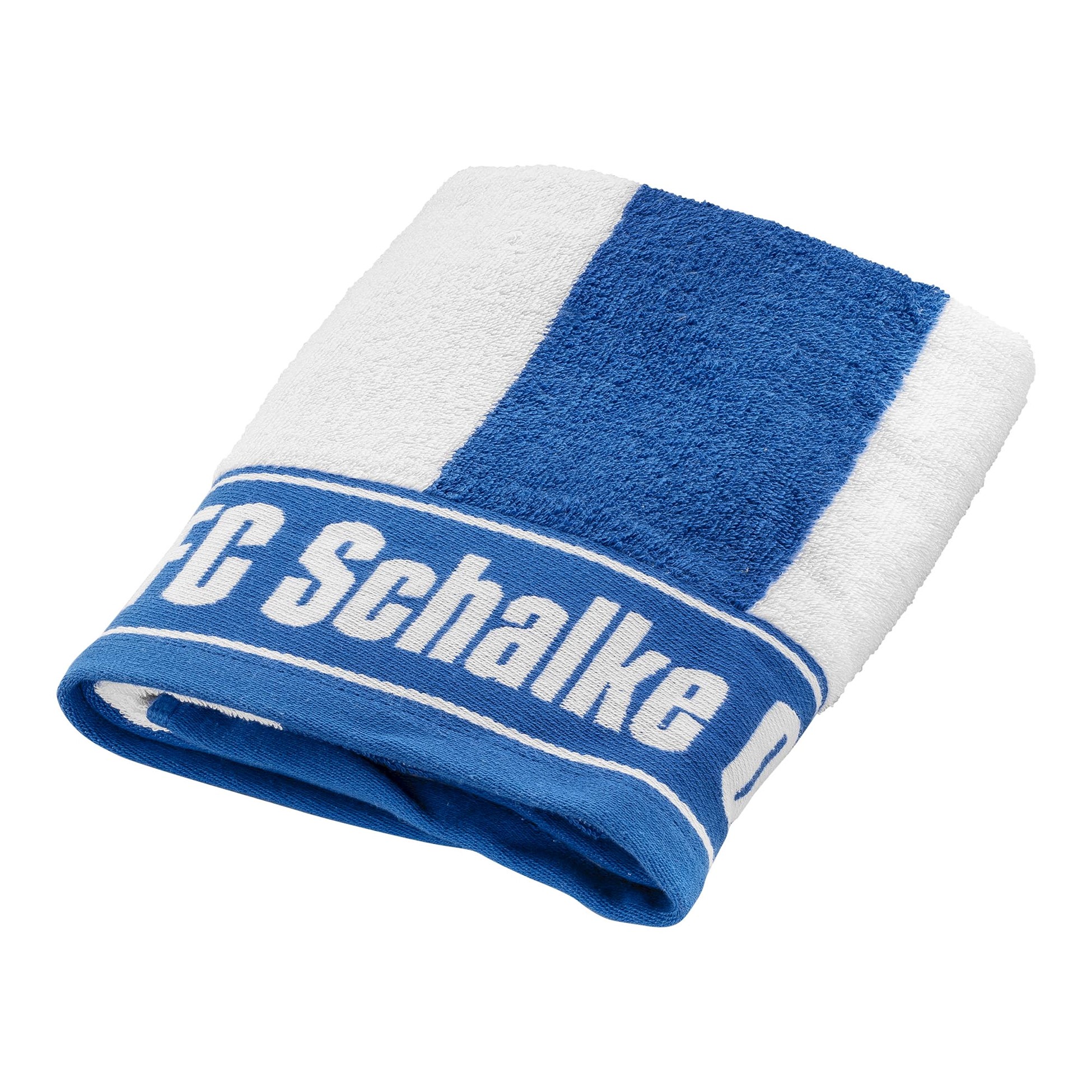 FC Schalke 04 Duschtuch Blockstreifen
