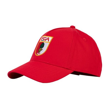 FC Augsburg Cap Wappen Kinder Rot