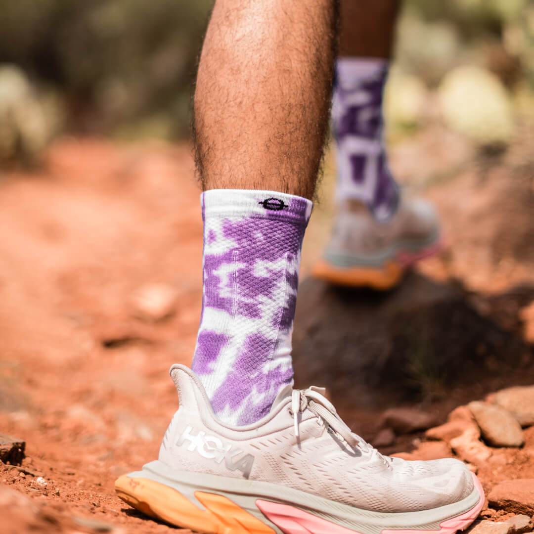 Performance Compression Socks Amethyst Purple