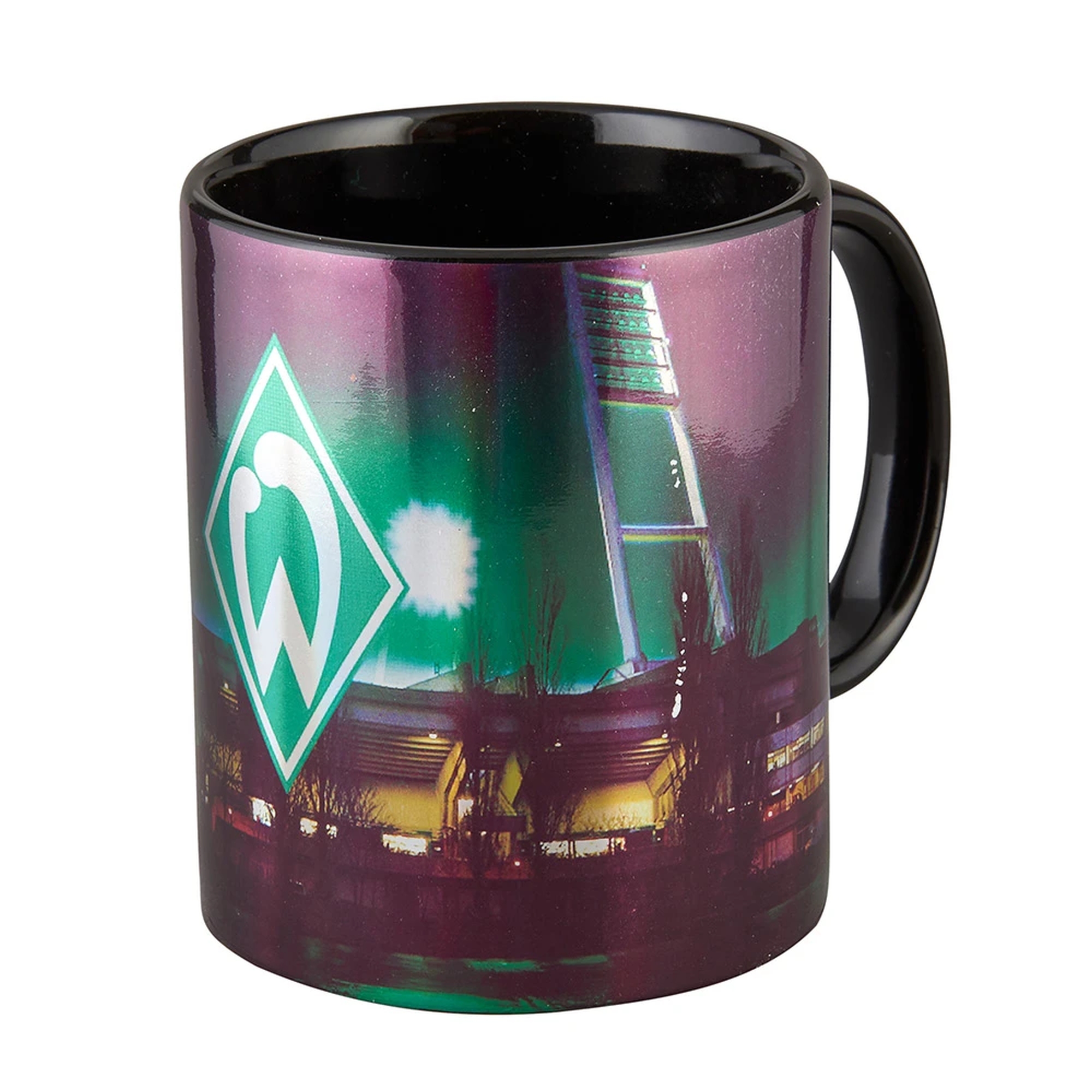 Werder Bremen Tasse Weserstadion metallic