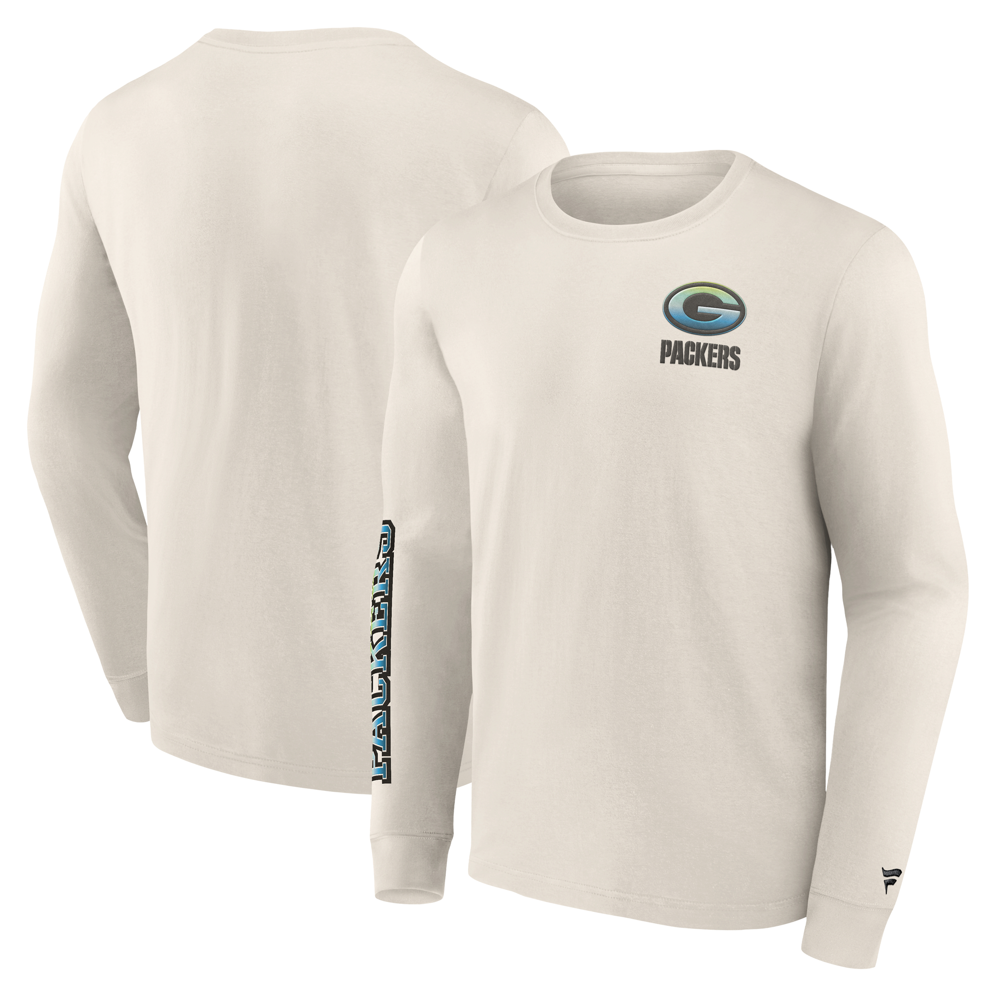 Green Bay Packers Gradient LS Crew T-Shirt