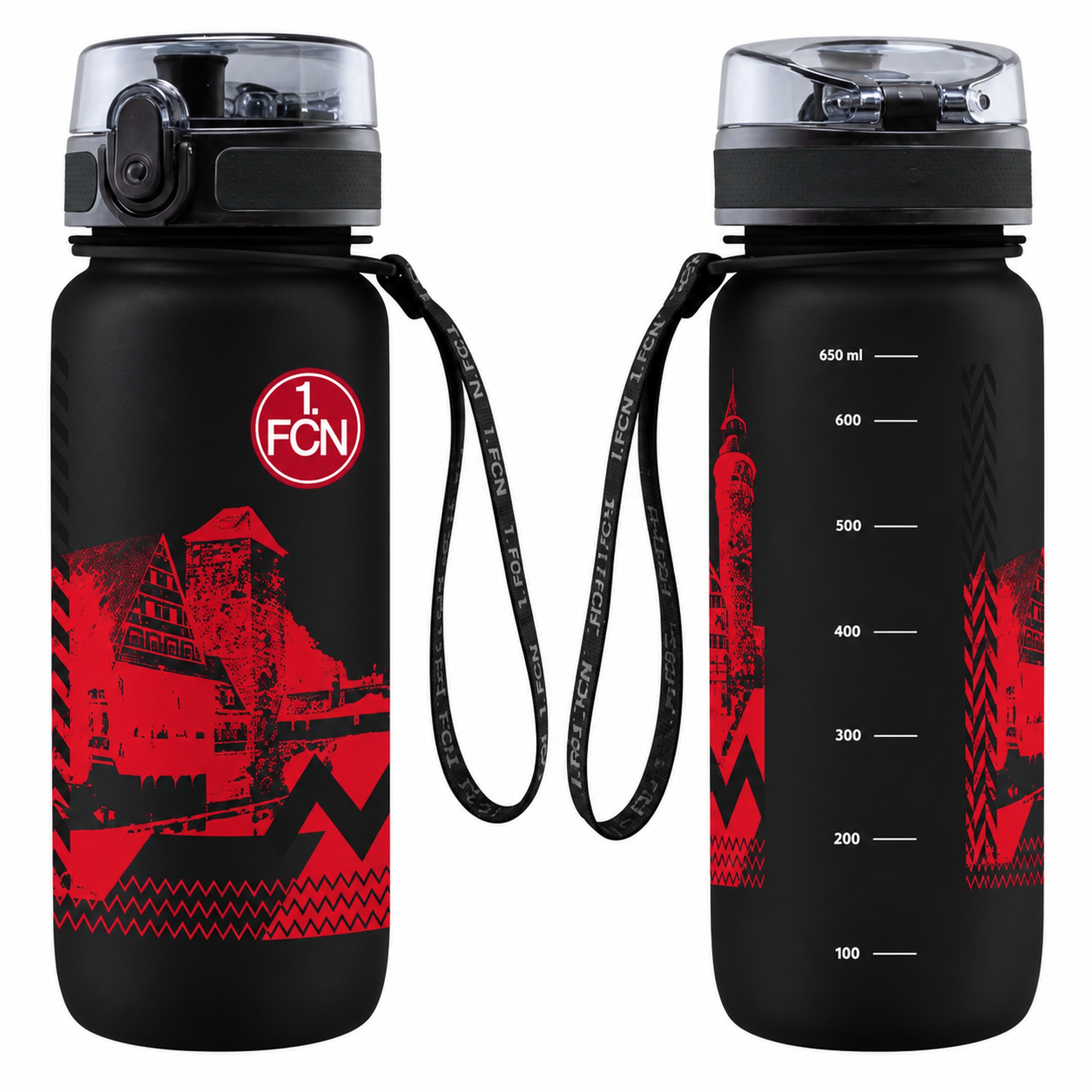 1. FC Nürnberg Trinkflasche Arizona  (0,65 Liter)