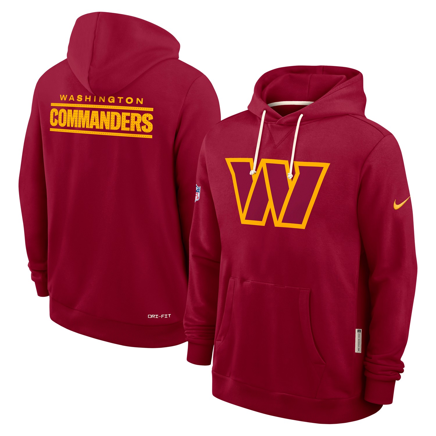 Washington Commanders Nike Dri-Fit SI PO Hoodie