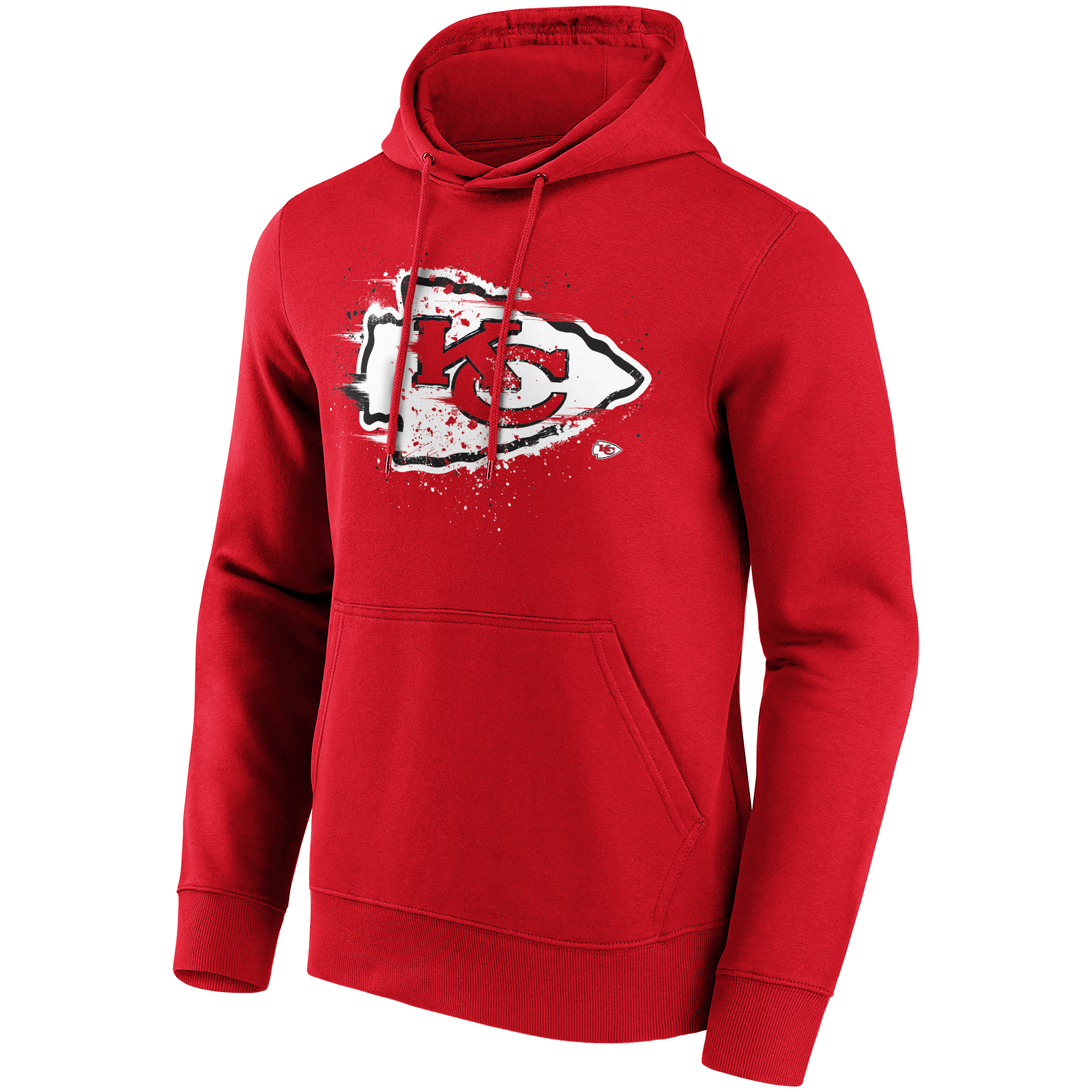 Kansas City Chiefs Splatter Crest Graphic Hoodie