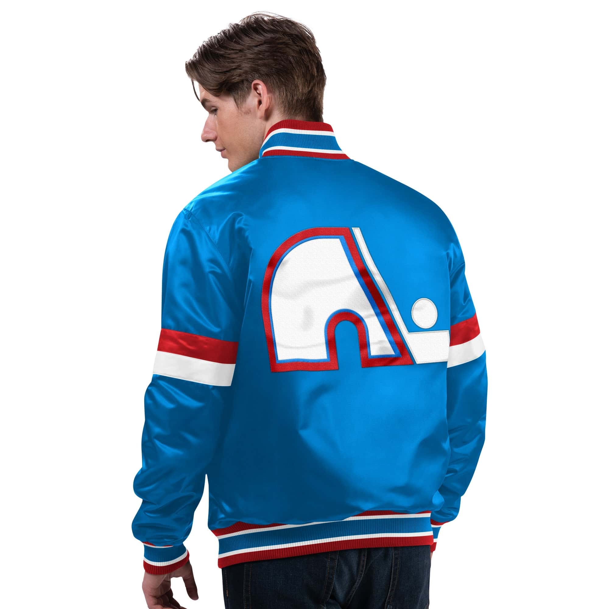 Quebec Nordics DivePlay Satin Varsity Jacket