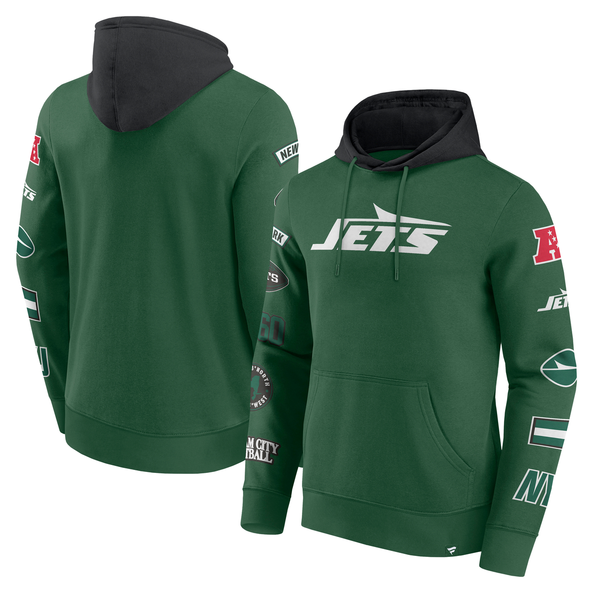 New York Jets Patched Out Fleece Hoodie