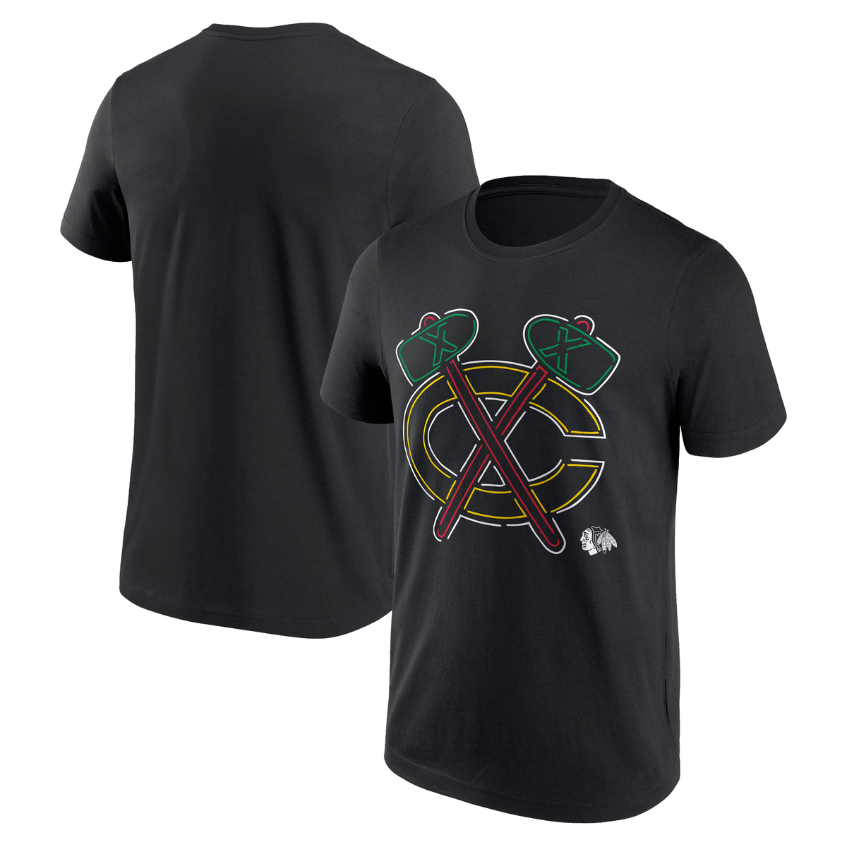 Chicago Blackhawks Edge Graphic T-Shirt