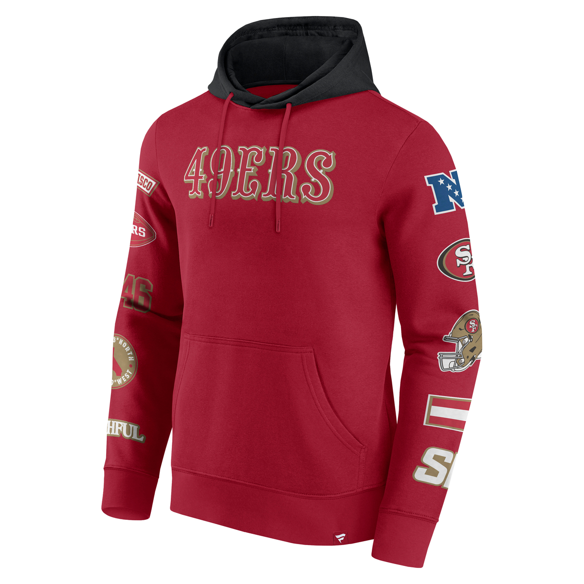 San Francisco 49ers Patched Out Fleece Hoodie