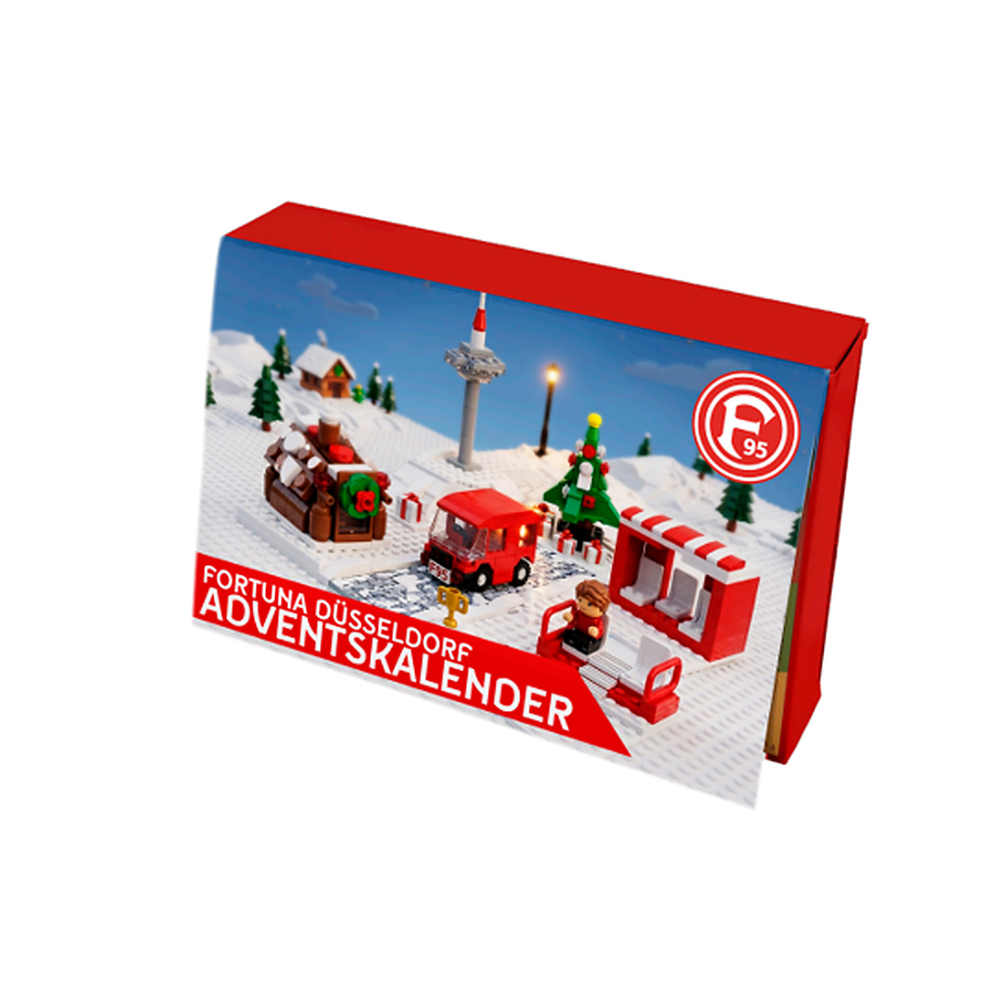 Fortuna Düsseldorf Adventskalender Klemmbausteine