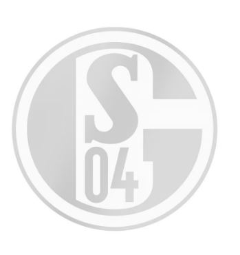 FC Schalke 04 Auto-Aufkleber Silber