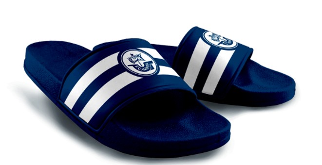 Hansa Rostock Badelatschen Streifen