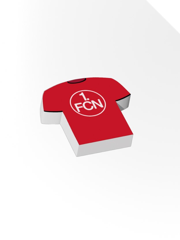 1. FC Nürnberg Radiergummi Trikot
