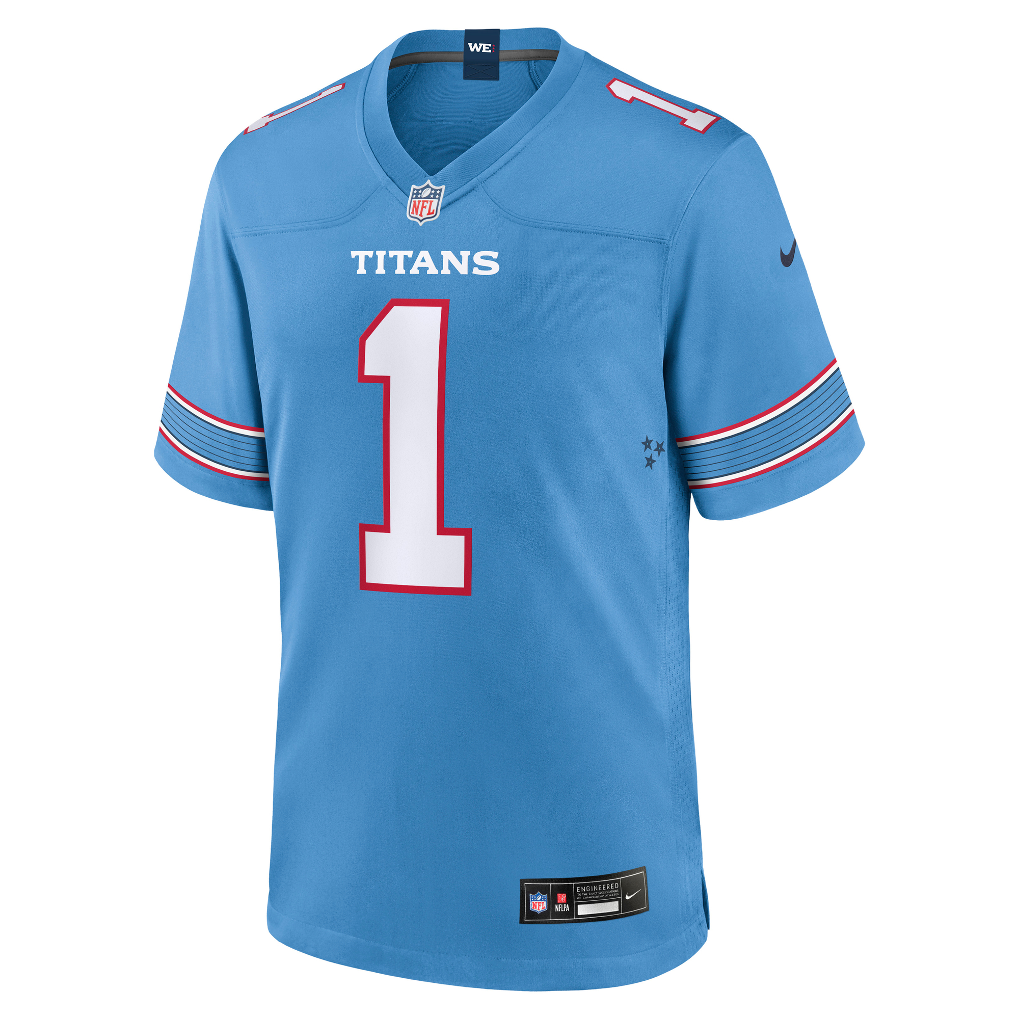 Tennessee Titans Nike Game Jersey Home Ward 1