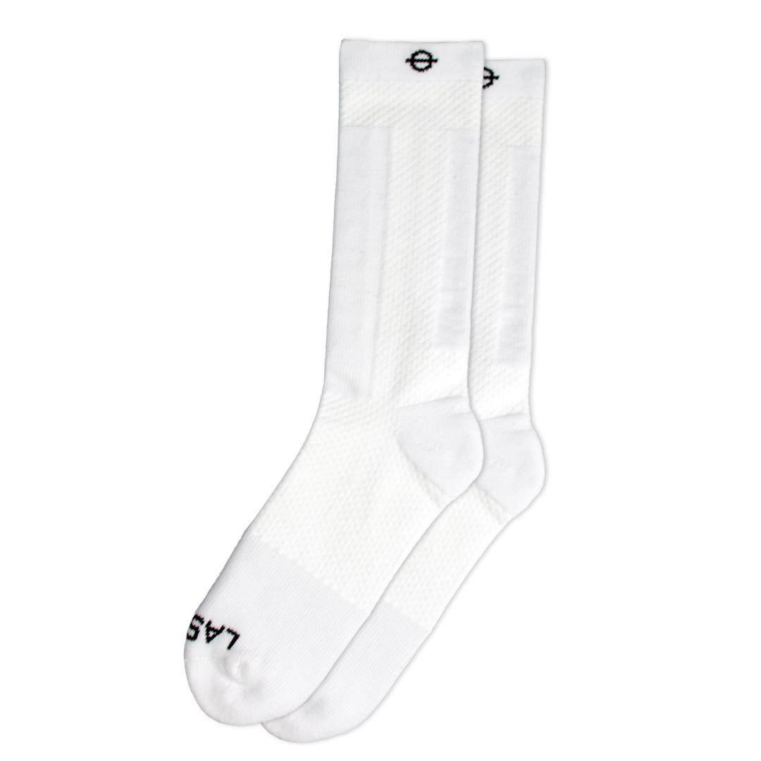 Performance Compression Socks White