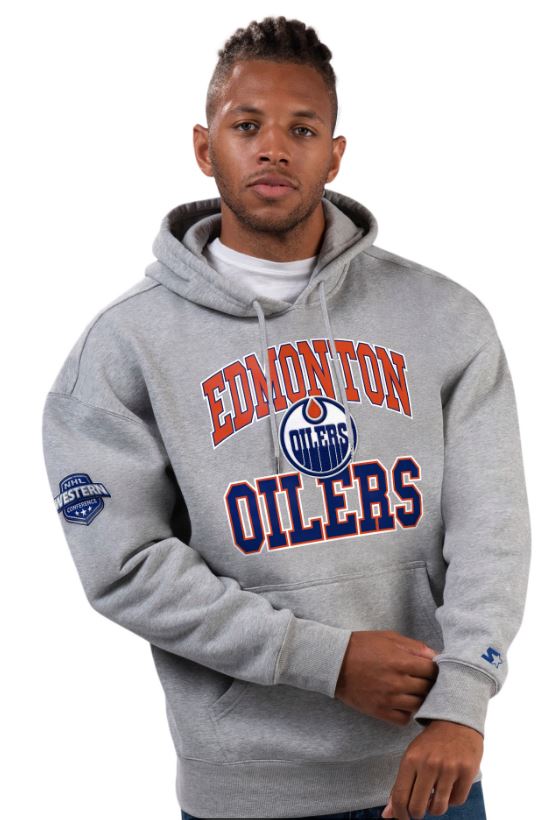 Edmonton Oilers Starter Vintage Assist Hoodie