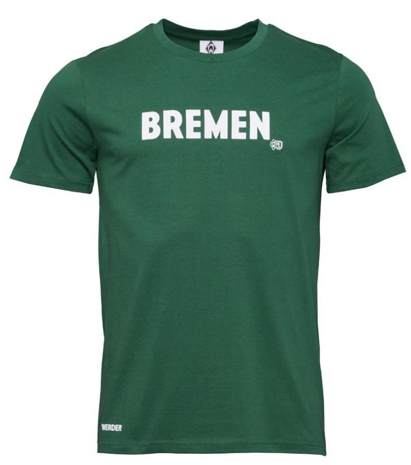 SV Werder Bremen T-Shirt "BREMEN" grün