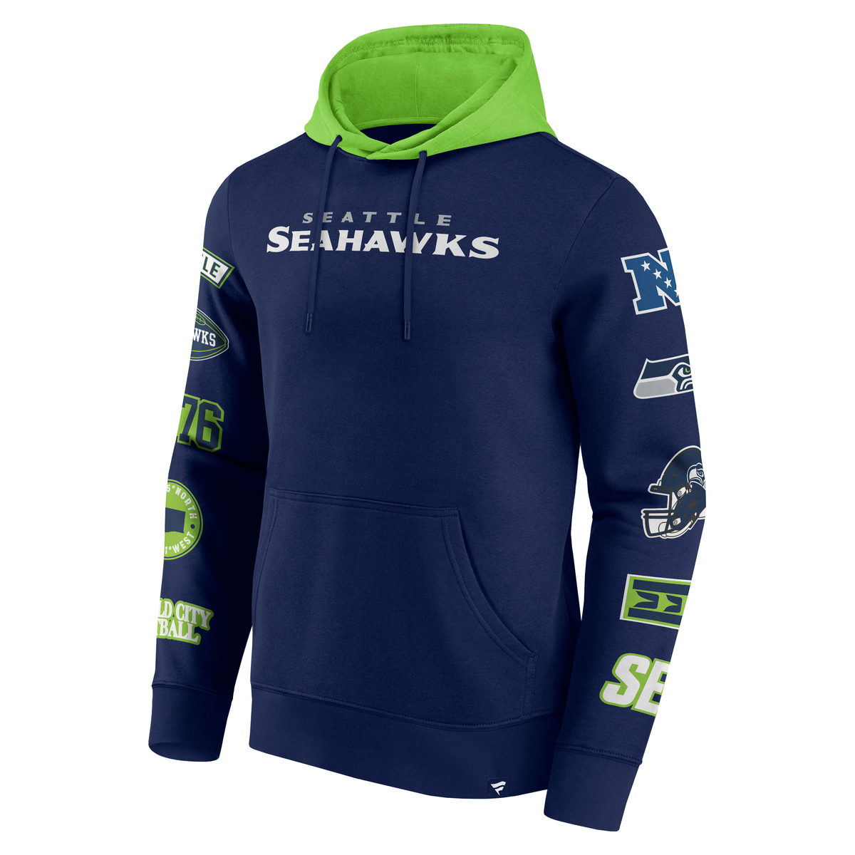 Seattle Seahawks Patched Out Fleece Hoodie