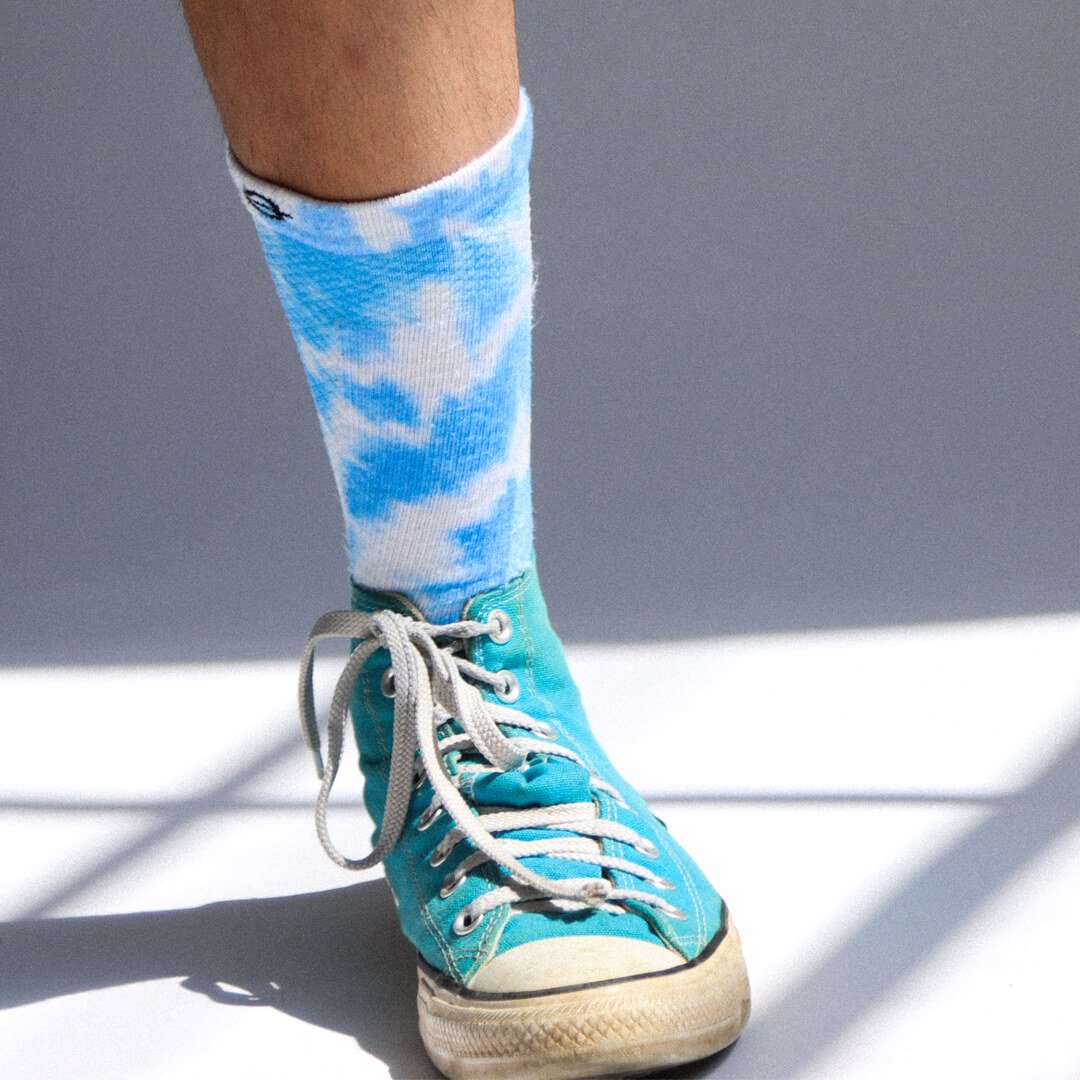 Performance Compression Socks French Blue