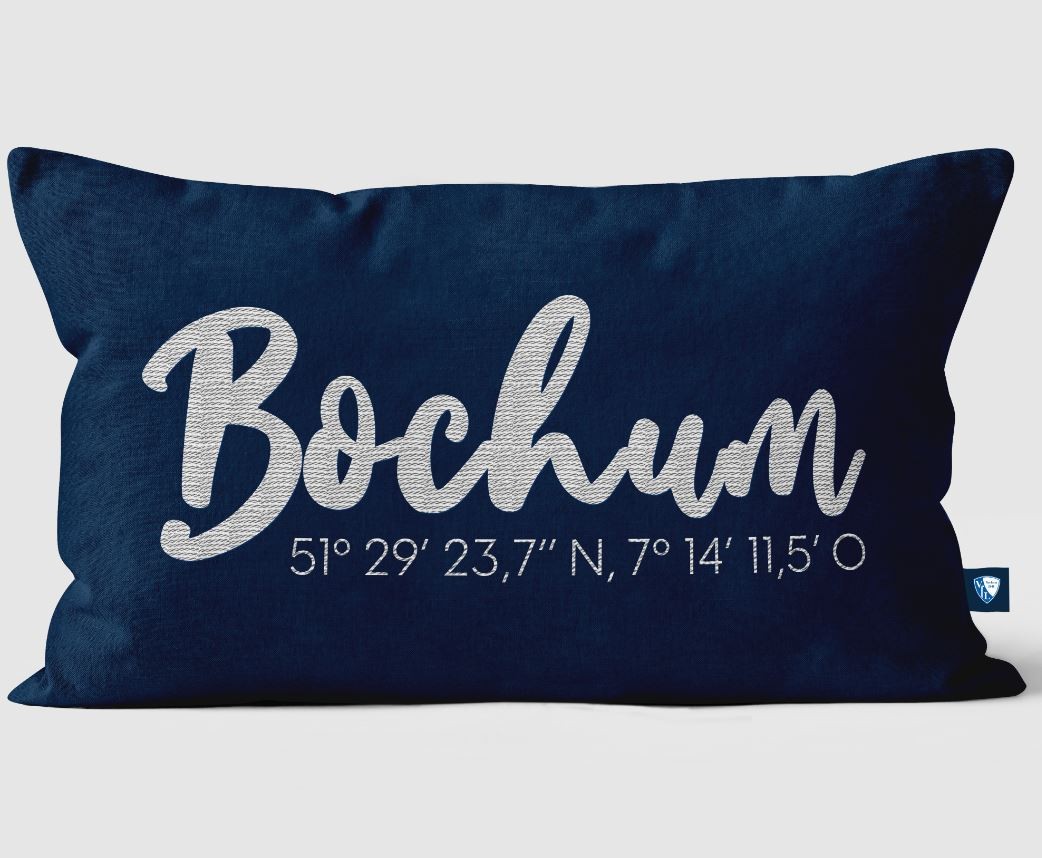 VfL Bochum Kissen marine Koordinaten