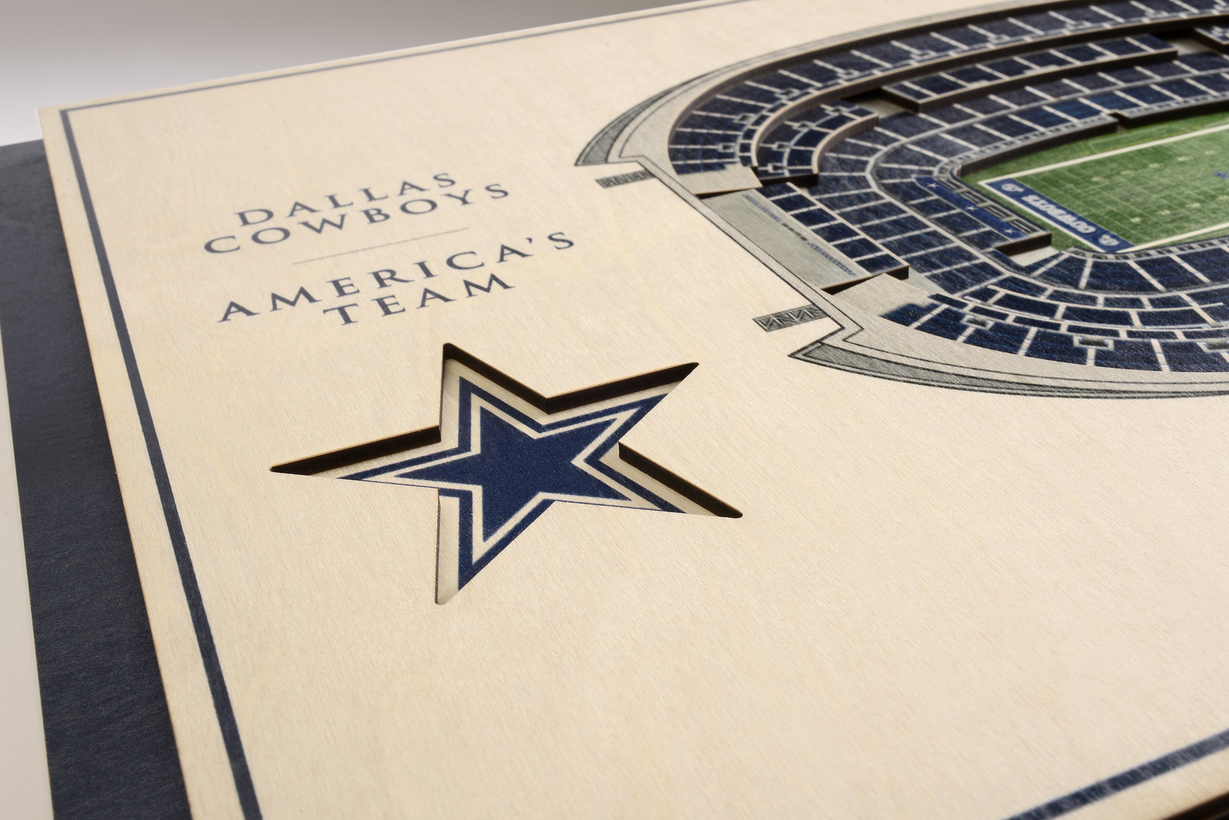 Dallas Cowboys 5-Layer 3D Stadium View