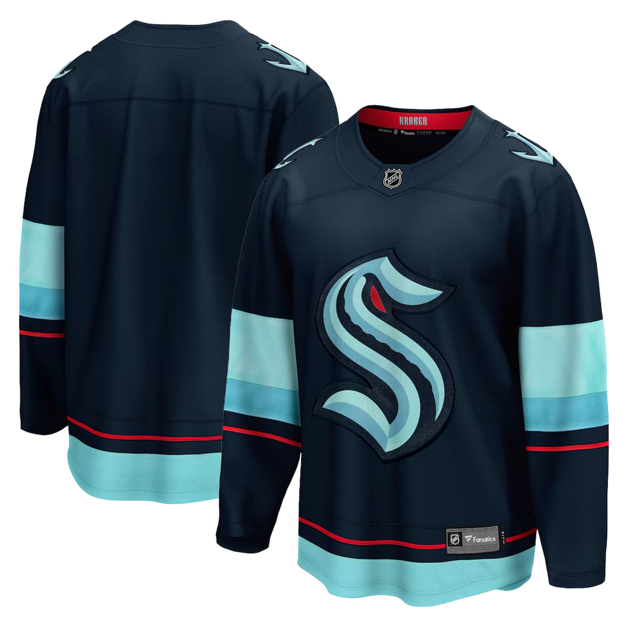 Seattle Kraken Home Breakaway Jersey