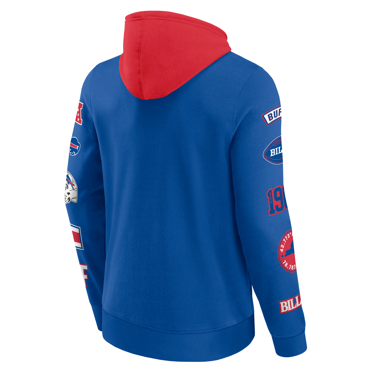 Buffalo Bills Patched Out Fleece Hoodie