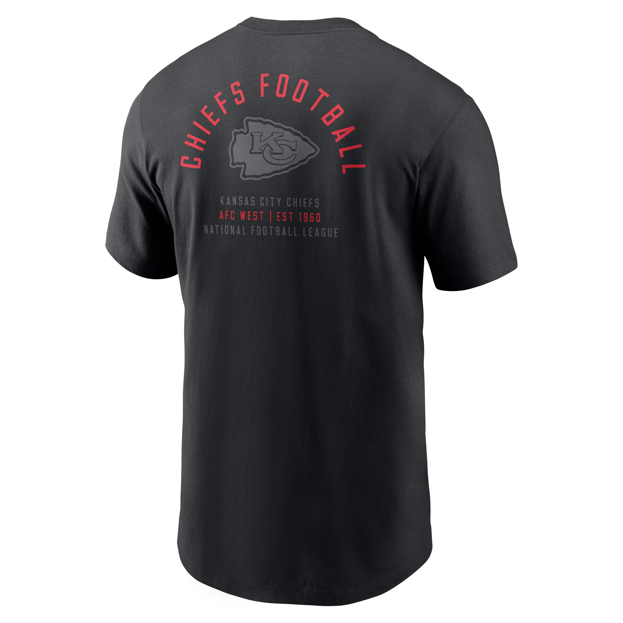 Kansas City Chiefs Nike Cotton Split Logo Tee