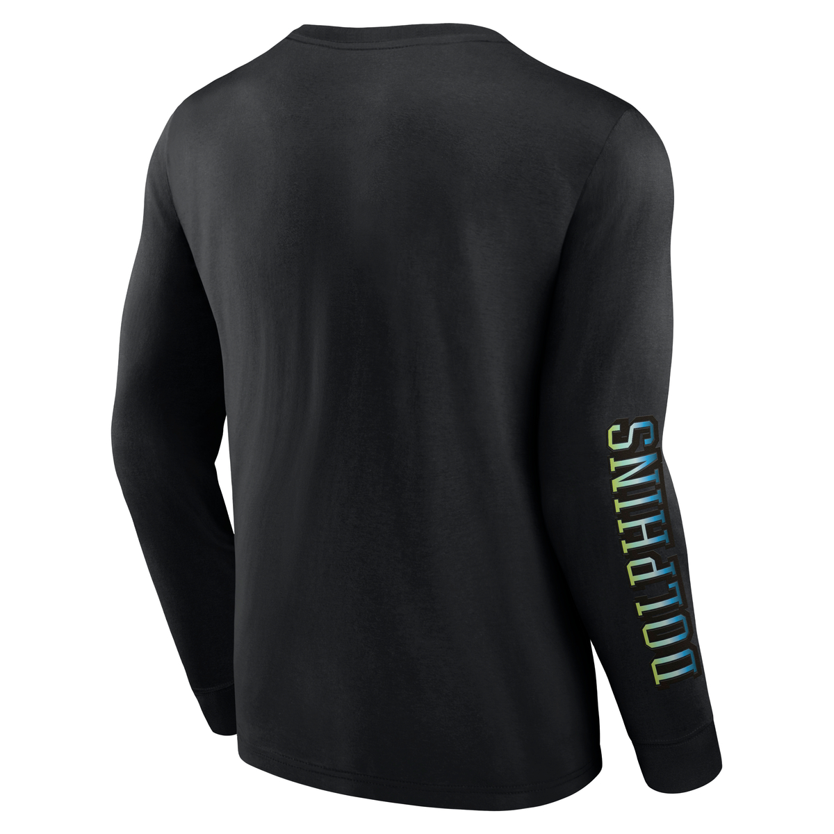 Miami Dolphins Gradient LS Crew T-Shirt