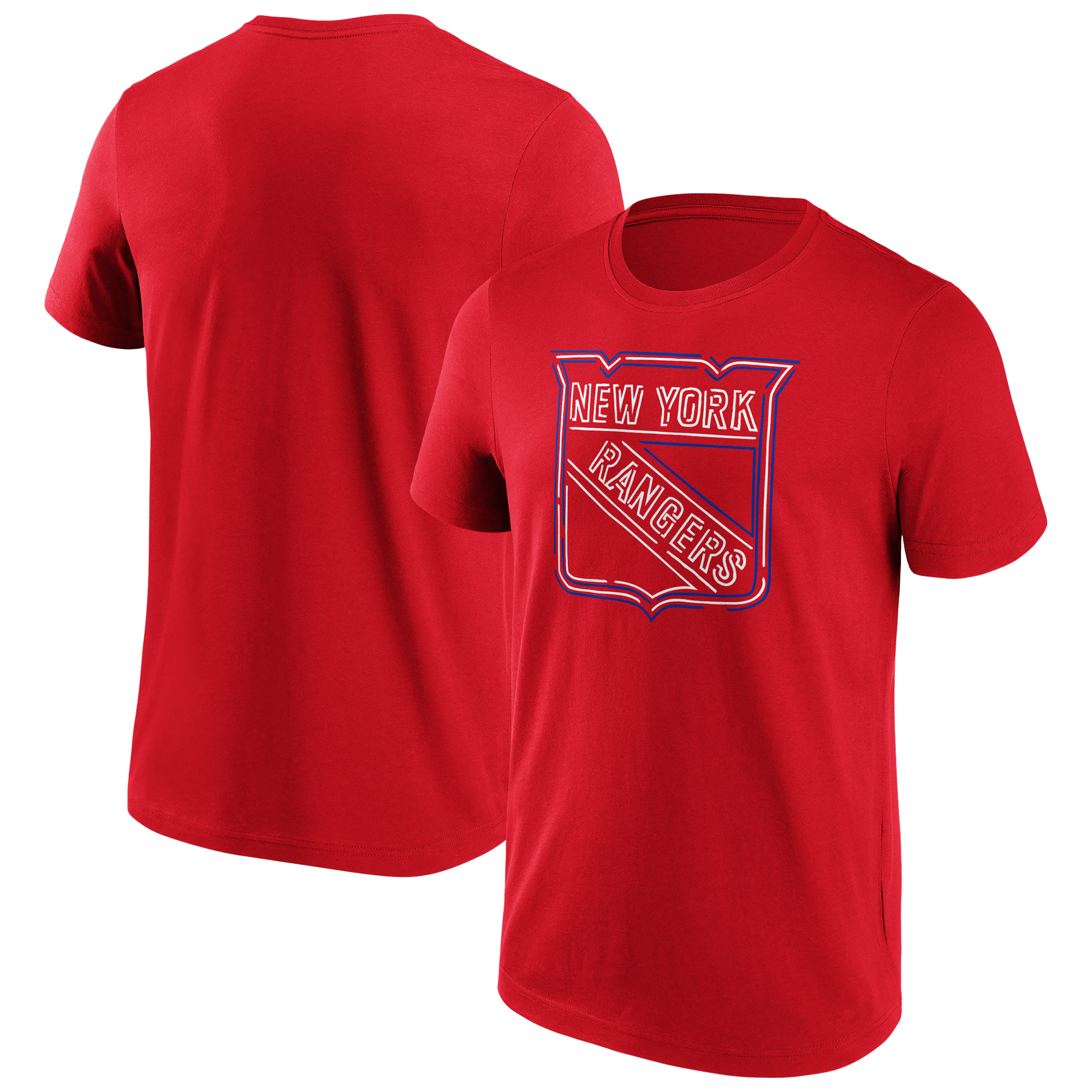 New York Rangers Edge Graphic T-Shirt