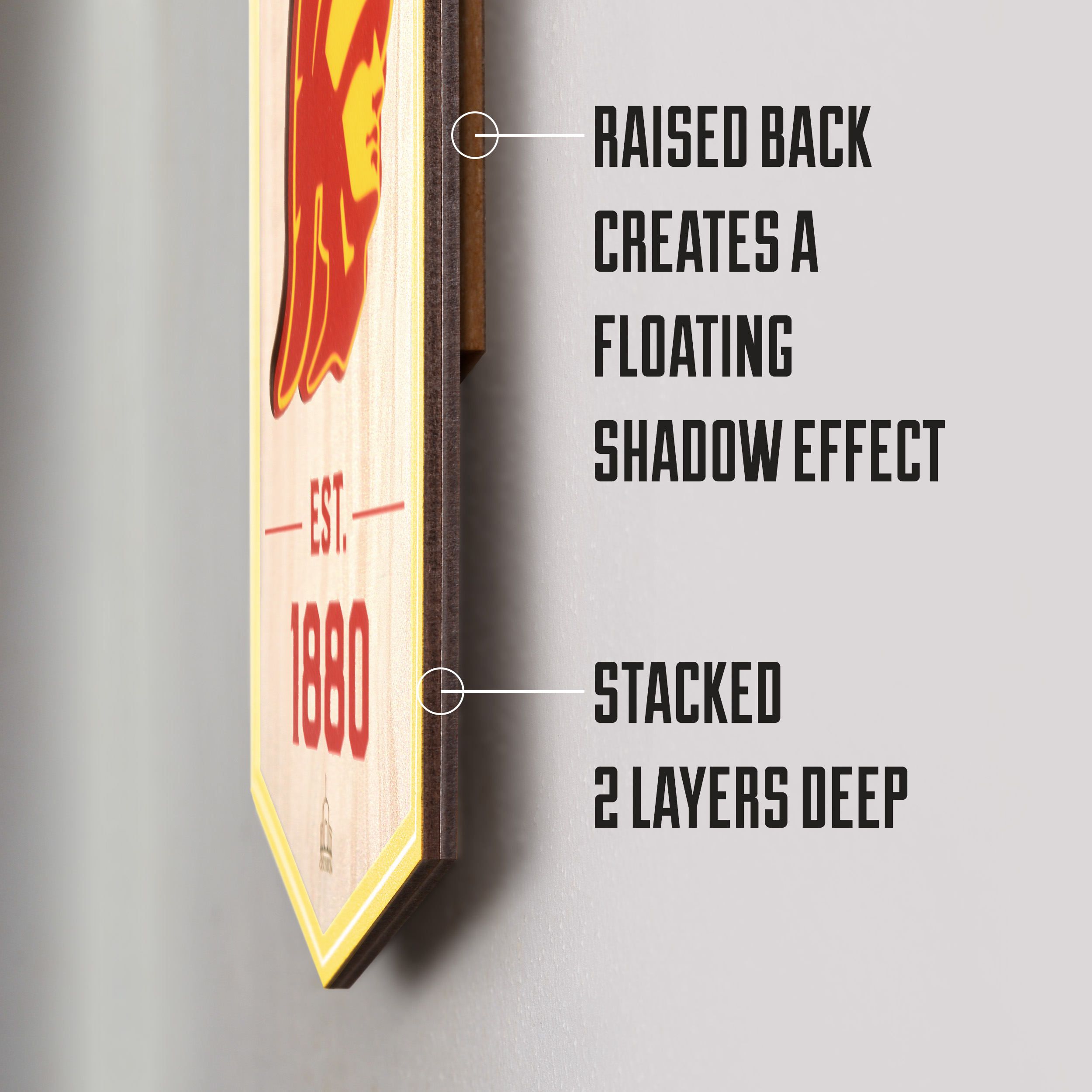 Tampa Bay Buccaneers 3D Stadium Banner