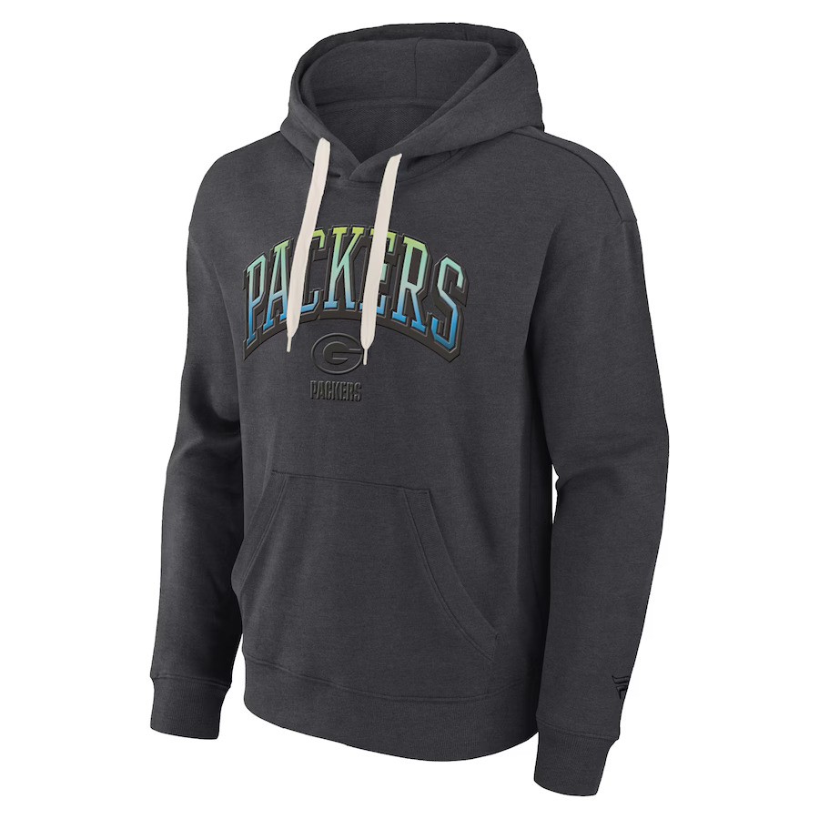 Green Bay Packers Gradient Fleece Pullover Hoodie