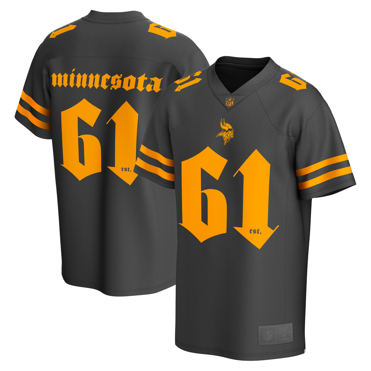 Minnesota Vikings NFL GOTHIC Foundation Top