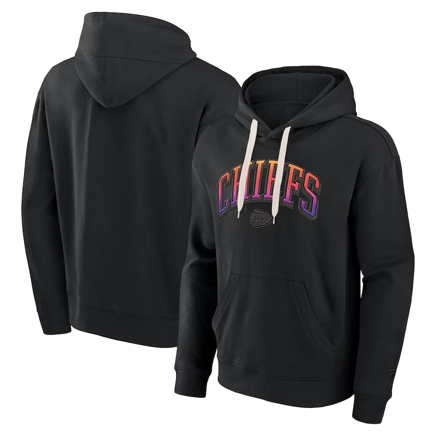 Kansas City Chiefs Gradient Fleece Pullover Hoodie