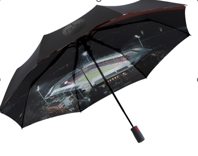1. FC Nürnberg Regenschirm Innen bedruckt