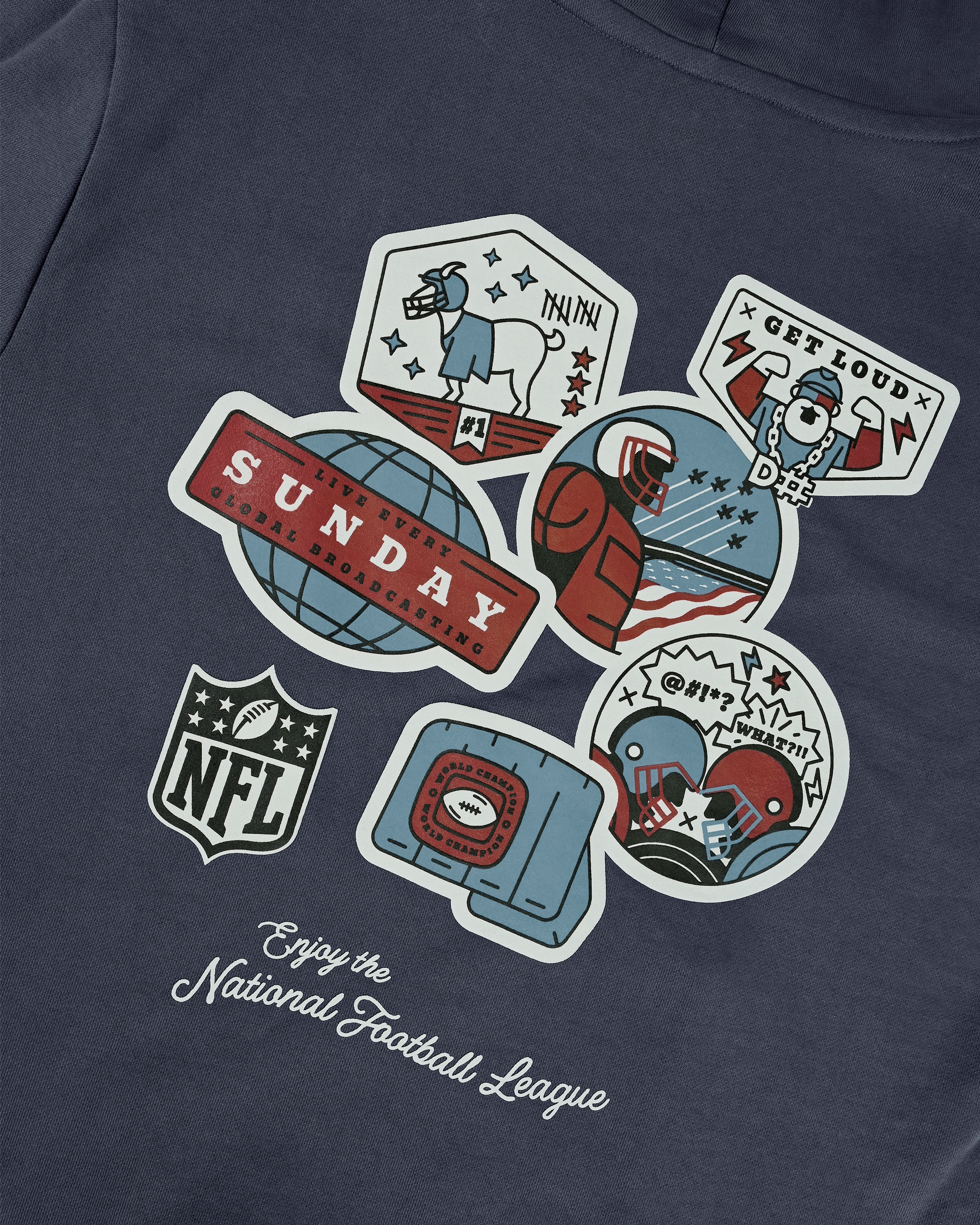 NFL Core – '76 Boxer Hoodie
