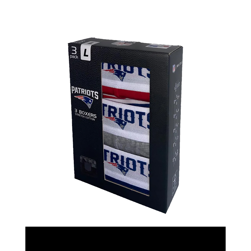 New England Patriots 3pk Boxers